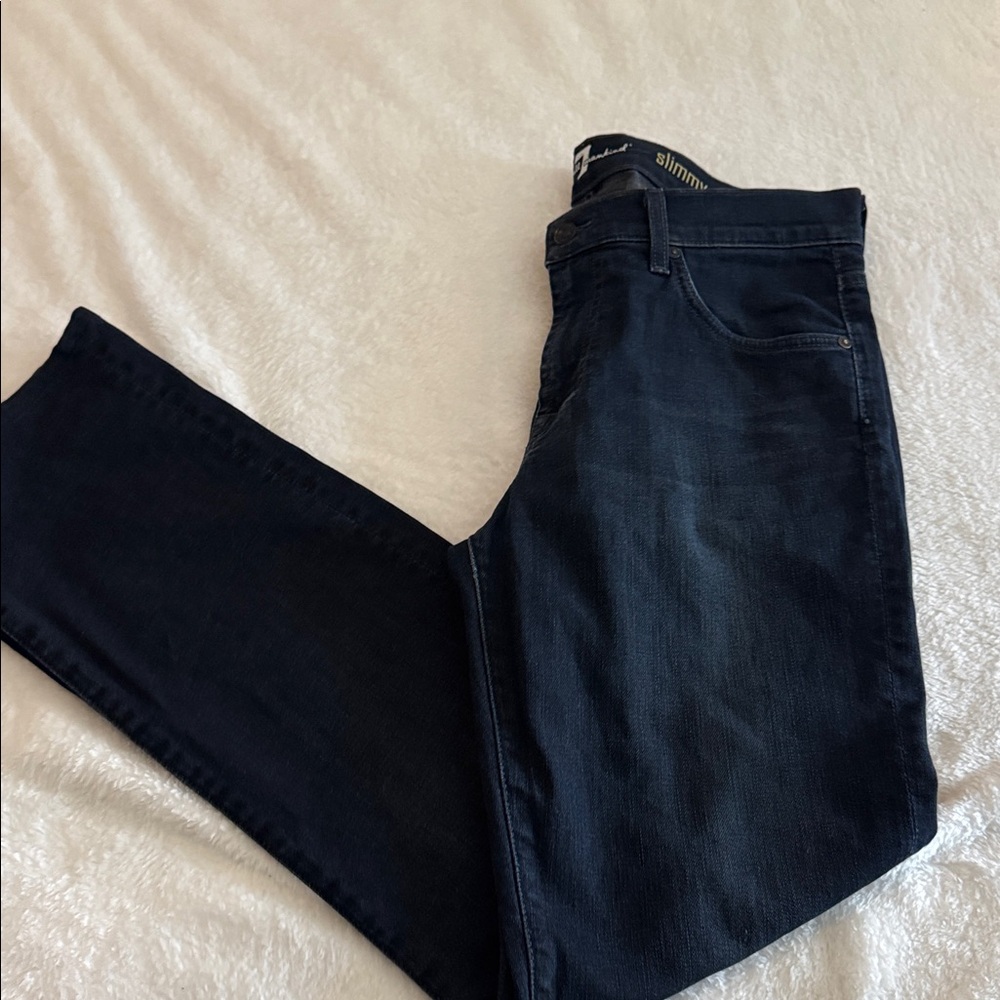 7 For All Mankind Indigo Denim Jeans
